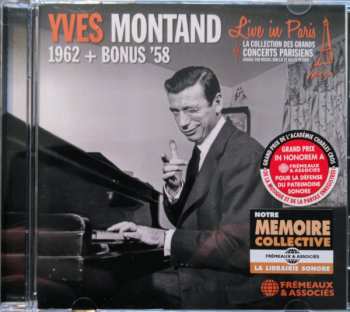 Album Yves Montand: 1962 + Bonus '58