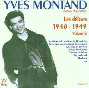 Album Yves Montand: Les DÉbuts 1948 - 1949 Vol.2