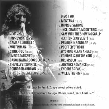 2CD Frank Zappa: The Muffin Man Goes To College 411062