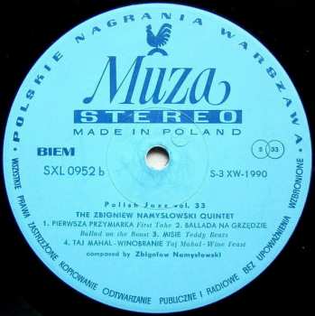 LP Zbigniew Namysłowski: Winobranie