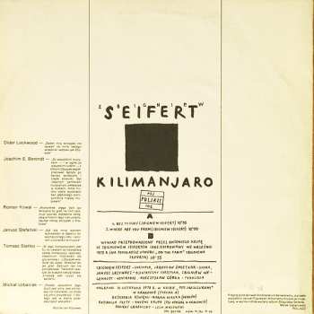 LP Zbigniew Seifert: Kilimanjaro 42482
