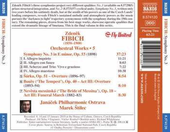 CD Zdeněk Fibich: Symphony No. 3 112017