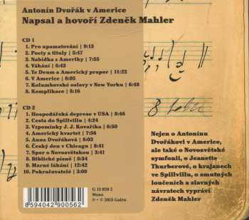 2CD Zdeněk Mahler: Antonín Dvořák V Americe 272344