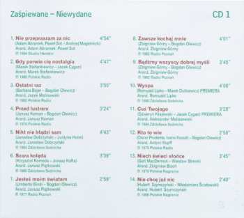 2CD Zdzisława Sośnicka: Zaśpiewane Niewydane / Musicals