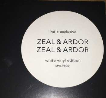 LP Zeal And Ardor: Zeal & Ardor LTD | CLR 383883