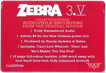 CD Zebra: 3.V LTD 537124
