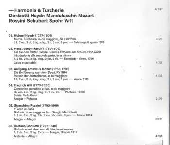 CD Zefiro: Harmonie & Turcherie 445702