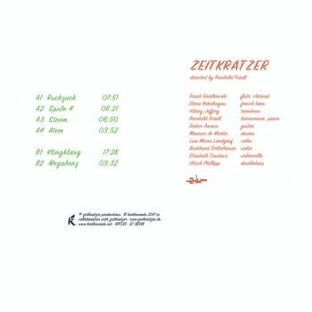 LP Zeitkratzer: Zeitkratzer Performs Songs From The Albums "Kraftwerk" And "Kraftwerk 2"  LTD 418911