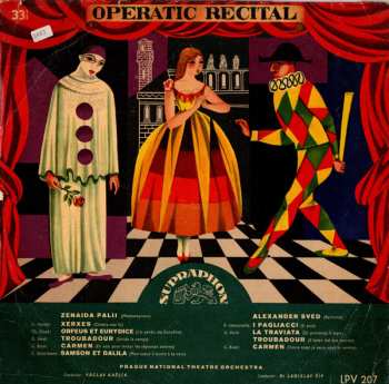 Album Zenaida Pally: Operatic Recital