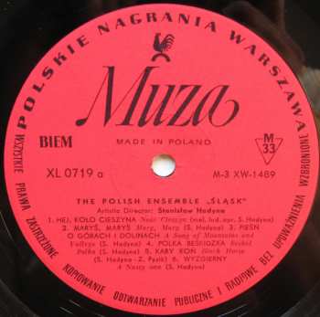 LP Zespół Pieśni I Tańca Śląsk: The Polish Song And Dance Ensemble Vol. 4 283540