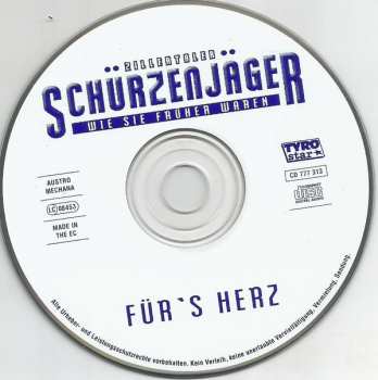 CD Zillertaler Schürzenjäger: Wie Sie Früher Waren 322373