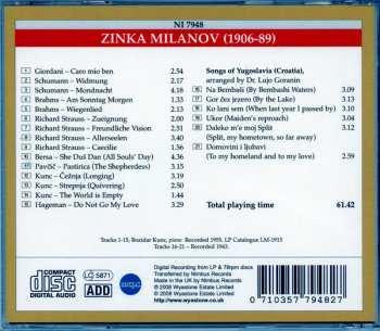 CD Zinka Milanov: Zinka Milanov: In Recital 458328