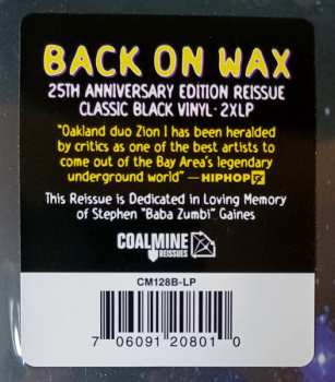 2LP Zion I: Mind Over Matter