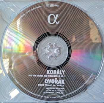 CD Zoltán Kodály: Duo For Violin And Violincello Op. 7 / Piano Trio Op. 90 ‛Dumky’ 102998