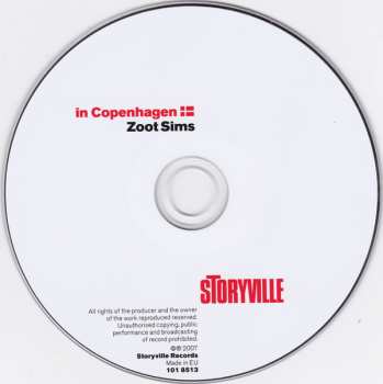 CD Zoot Sims: In Copenhagen 149353