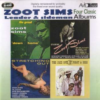Zoot Sims: Leader & Sideman, Four Classic Albums: Stretching Out / Starring Zoot Sims / Down Home / The Jazz Soul Of Porgy And Bess