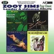 2CD Zoot Sims: Leader & Sideman, Four Classic Albums: Stretching Out / Starring Zoot Sims / Down Home / The Jazz Soul Of Porgy And Bess 489456