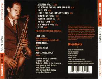 CD Zoot Sims: Zoot Suite 328946