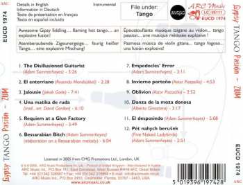 CD ZUM: Gypsy Tango Pasión 228110