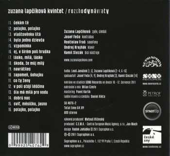 CD Zuzana Lapčíková Kvintet: Rozchody Návraty 31133