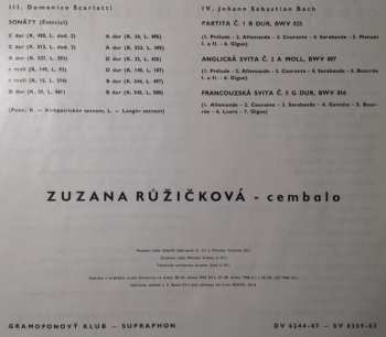 4LP Zuzana Růžičková: Cembalo V Hudbě (16.-18. Století) (4xLP + BOOKLET) 278395