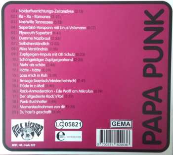 CD Zwakkelmann: Papa Punk DIGI 326154