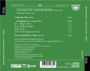 CD Zygmunt Noskowski: Orchestral Works, Vol. 1 452554