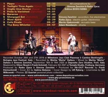 CD ZZ Quartet: Midnight In Europe 250109