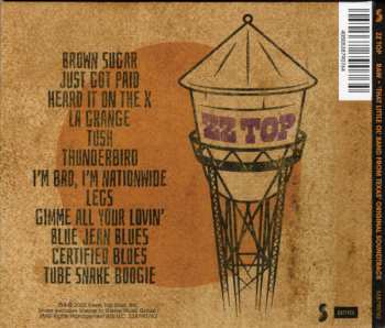 CD ZZ Top: Raw ('That Little Ol' Band From Texas' Original Soundtrack) 388897