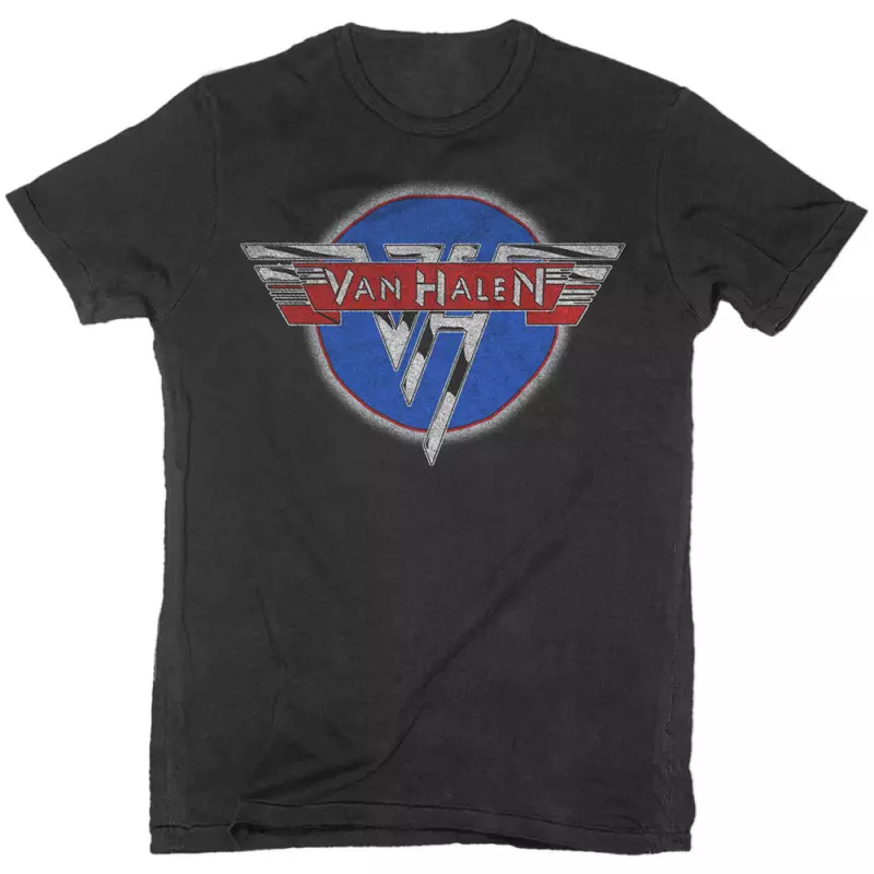 Tričko Chrome Logo Van Halen  S