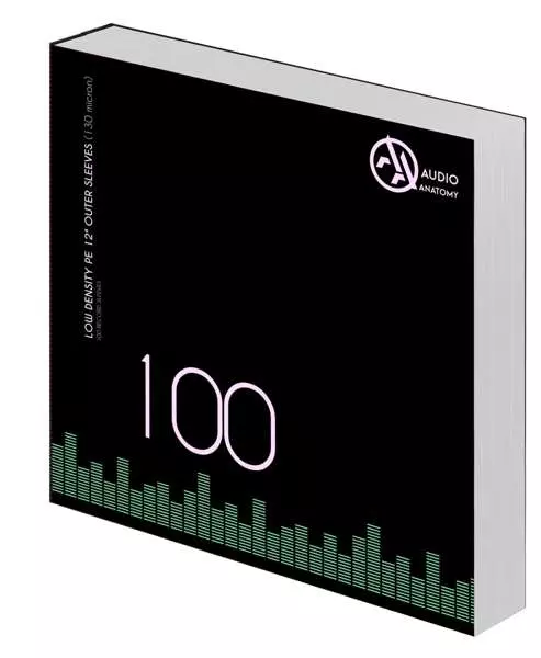 Audio Anatomy Vnější obaly LP (130 Micron) 100Ks